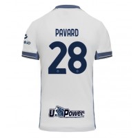 Camiseta Inter Milan Benjamin Pavard #28 Segunda Equipación Replica 2024-25 mangas cortas